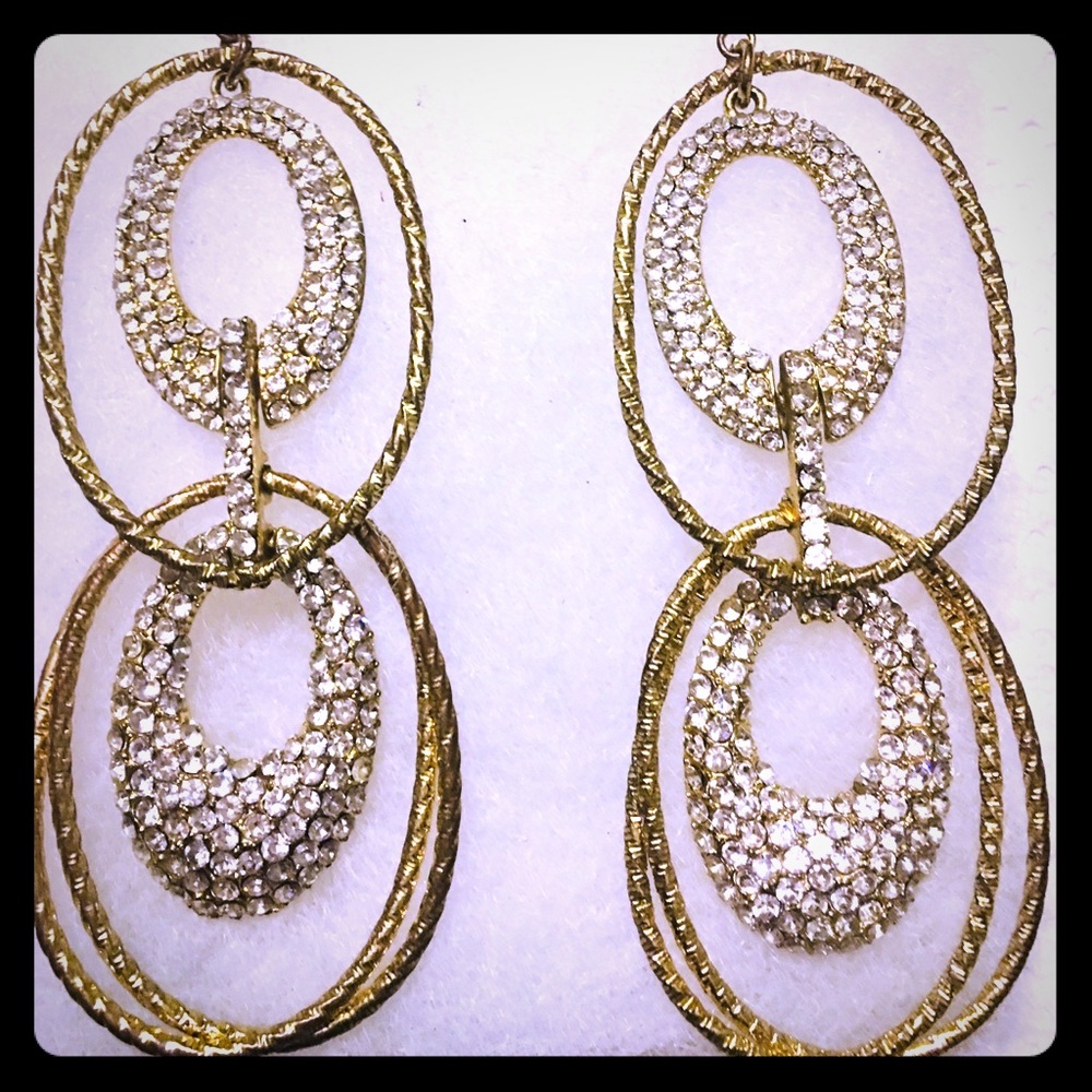 Diamond Drop Earrings